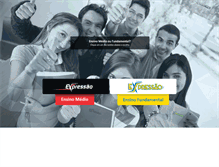 Tablet Screenshot of colegioexpressao.com.br